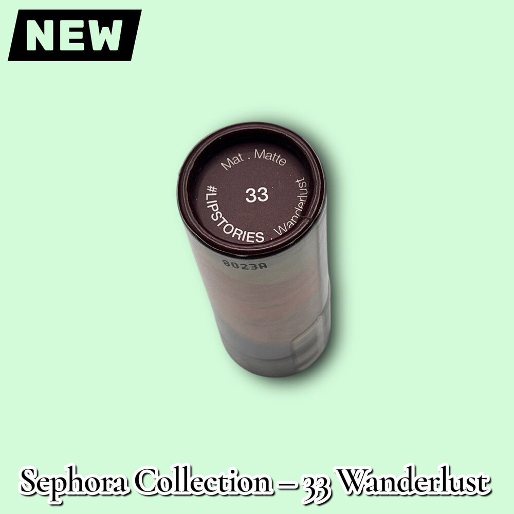 New NWT Sephora Collection Lipstories Lipstick – Shade 33 Wanderlust (Matte) - Picture 4 of 7
